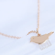 Birds Must be Free Necklace