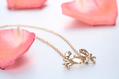 Free Cute Crab Necklace