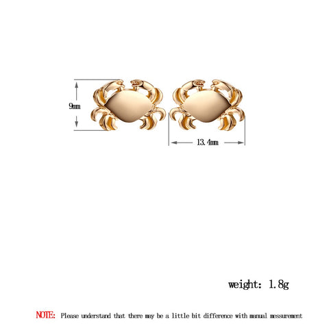 Cute Crab Earrings