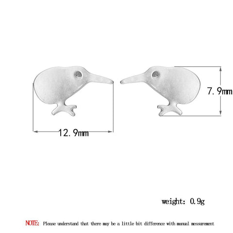 Kiwi Bird Earrings
