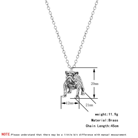 Pug 3D Necklace