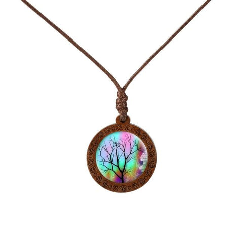Remarkable Tree Wood Necklace
