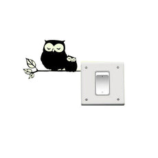 Owl Mom And Baby Wall Stickers