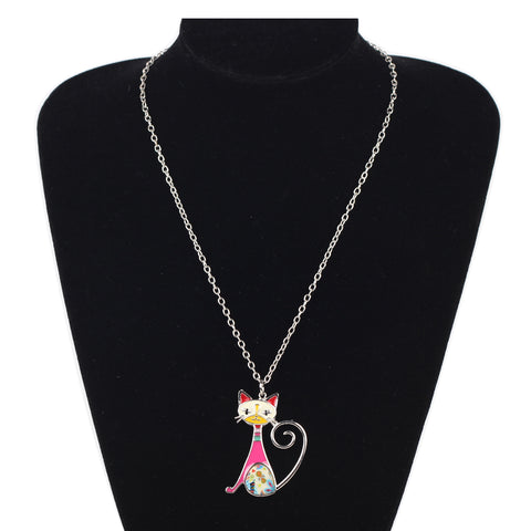 Frisky Cat Necklace
