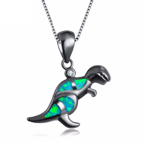 Dinosaur Opal Necklace