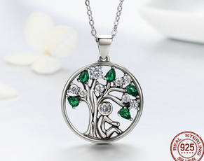 Tree Silver Necklace