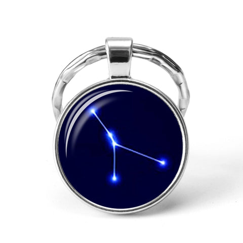 "Night in Blue" Keychain