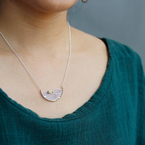 Dancing Whale Necklace