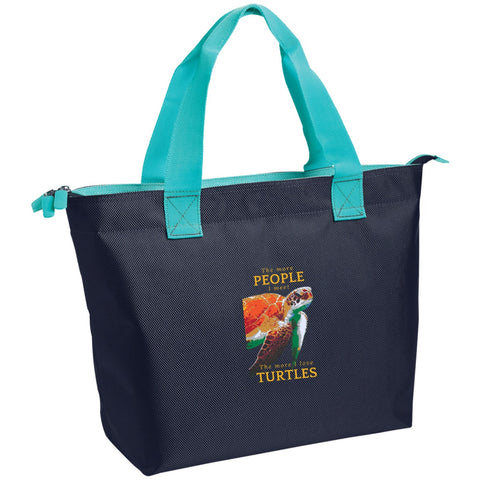 Bags - "The More People I Meet" Zippered Tote