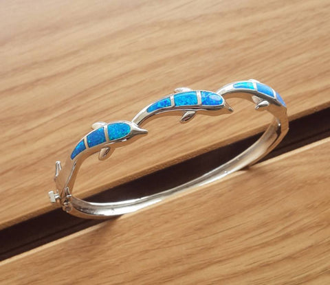 Bracelet - Opal Dolphin Bracelet