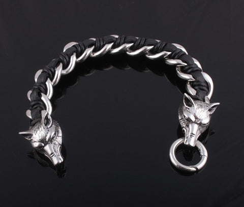 Bracelet - Wolf Steel Bracelet