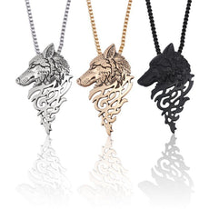 "Wolf Face" Necklace