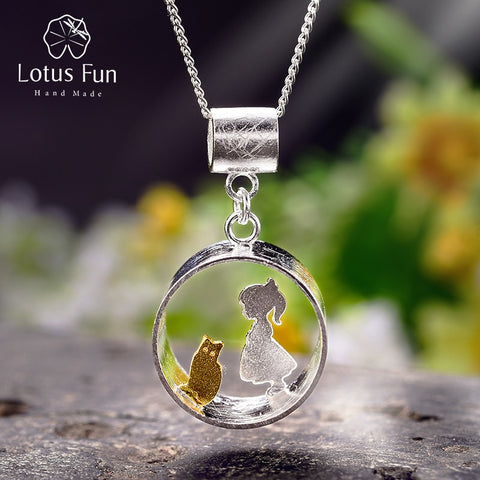 Meeting Love With Cat Pendant (without Necklace)