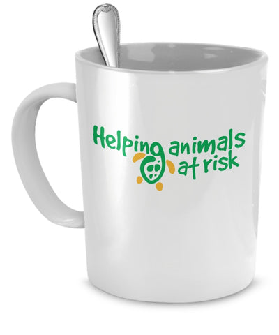 Coffee Mug - Helping Animals At Risk Logo Coffee Mug