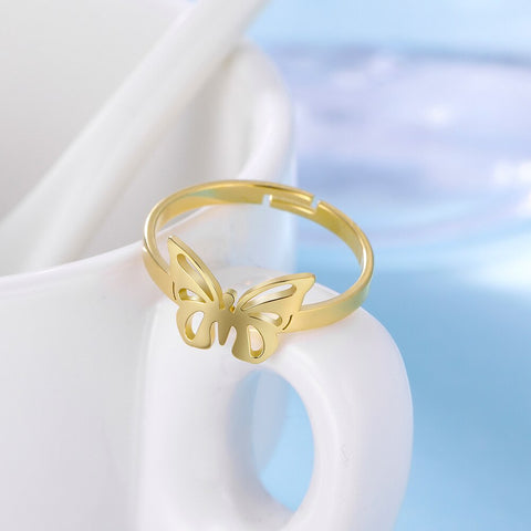 Butterfly Love ring