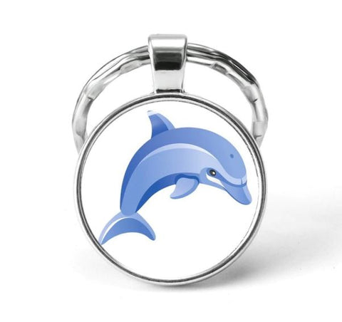 Dolphin Animal Keychain