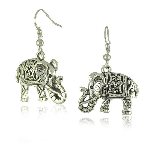 Earrings - Tibetan Elephant Earrings