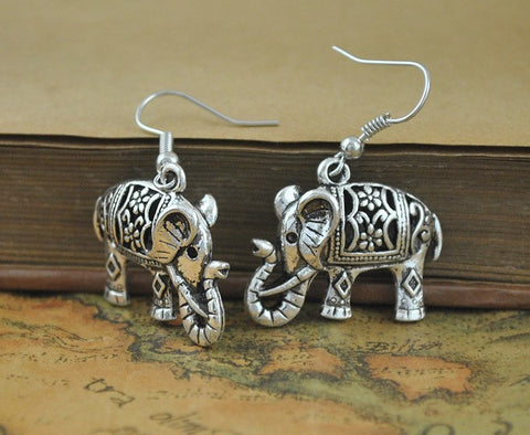 Earrings - Tibetan Elephant Earrings