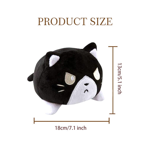 Reversible Cat Plush (cat double sided cat plush)