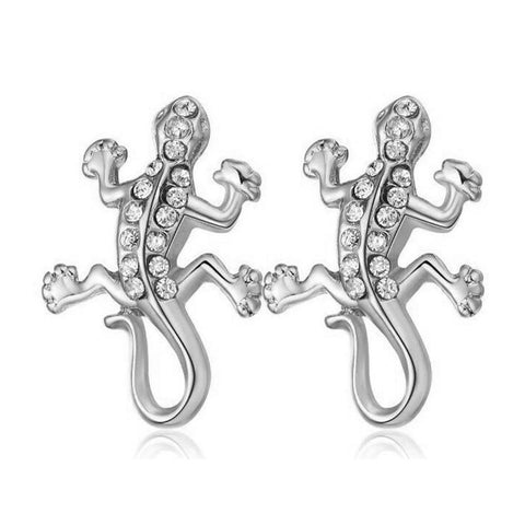 Linear - Get A Pair Of Gecko Matching Earrings For $7.95!