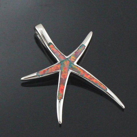 Linear - Opal Starfish Necklace