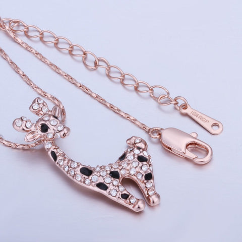 Necklace - Cute Giraffe Necklace