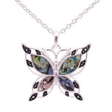 Necklace - Free Green Butterfly Necklace