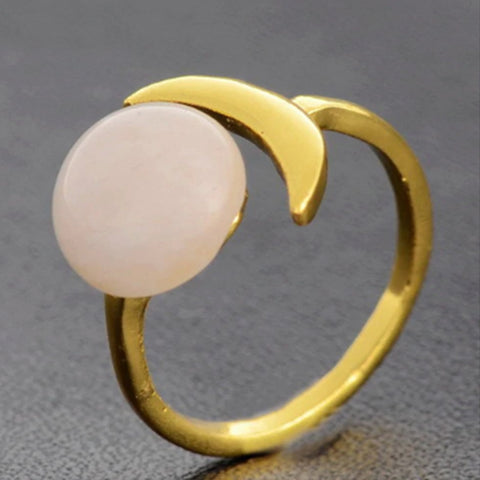 Moon Stone Ring