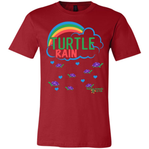 T-Shirts - "Turtle Rain" Unisex Turtle T-shirt (multiple Colors)