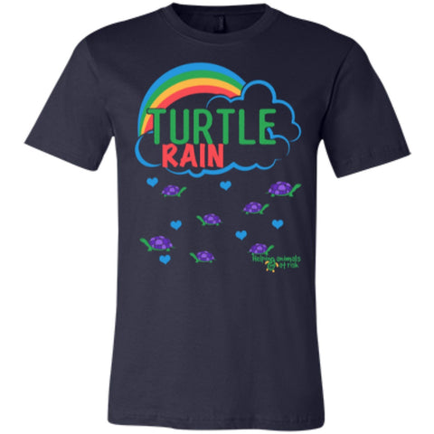 T-Shirts - "Turtle Rain" Unisex Turtle T-shirt (multiple Colors)