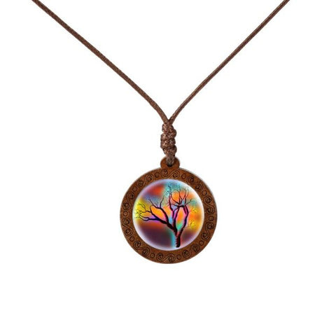 Remarkable Tree Wood Necklace