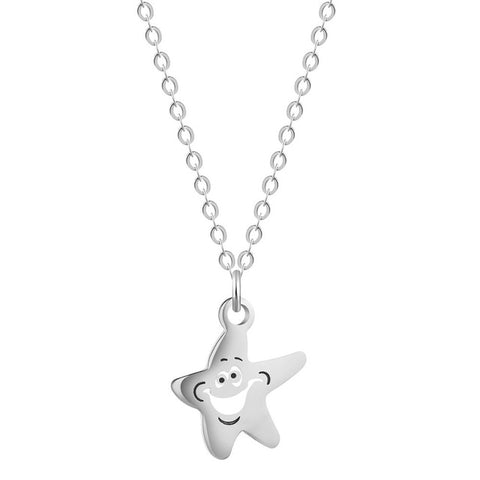 Smile Starfish Necklace