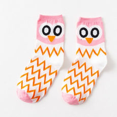 Free Pink Bird Socks