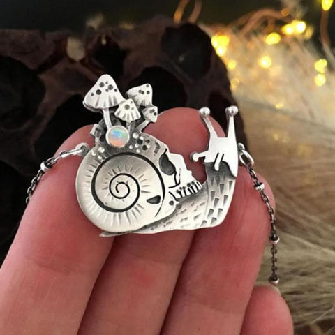 "Happy Snail" Necklace