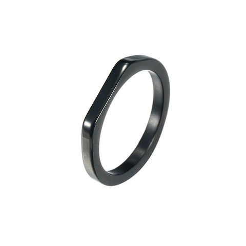 Free 2.3mm Wide - Black Ring