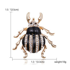 Black Brooch