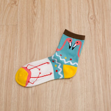 Free loving flamingo Socks