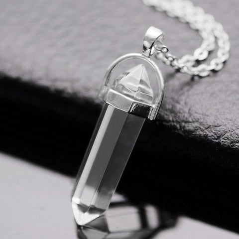 Clear Stone Necklace