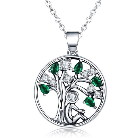 Tree Silver Necklace