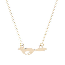 Running Fox Necklace