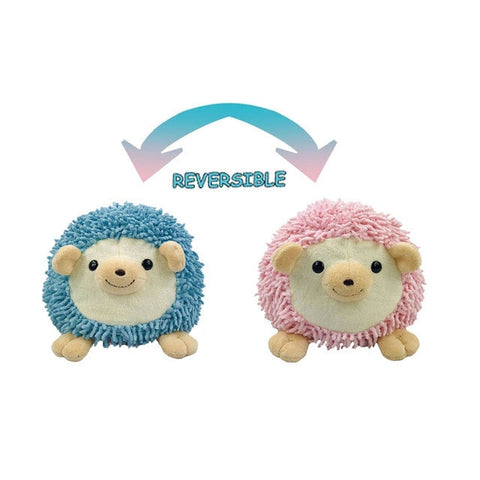 Reversible Hedgehog Plush (double sided hedgehog plush)