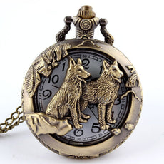 Watch - Wolf Quartz Pocket Watch